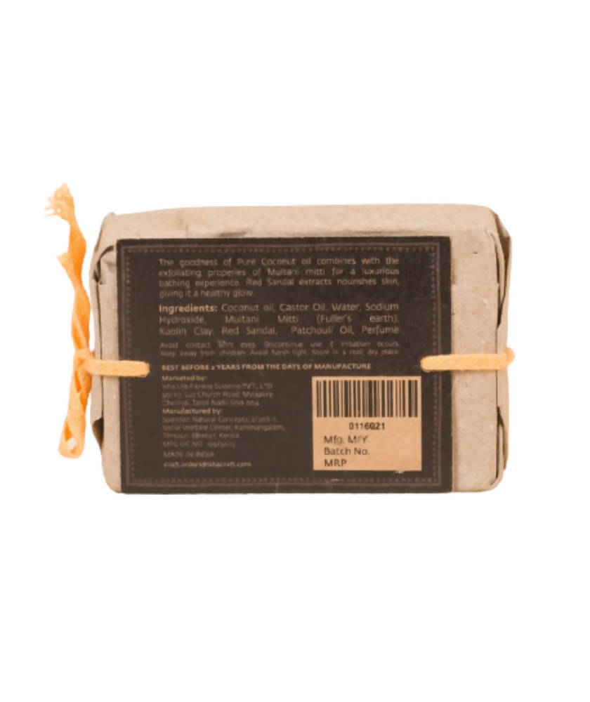 Isha Life Multani Mitti Sandal Soap Isha Life Multani Mitti Sandal Soap