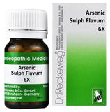 Dr. Reckeweg Arsenic Sulph Flavum Trituration Tablets - Safuron Naturals