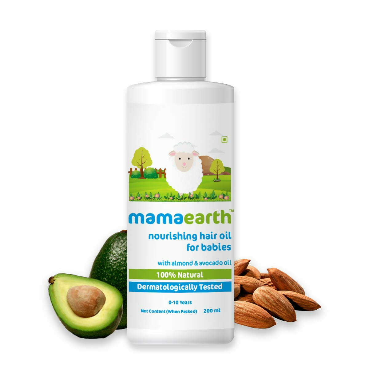 Mamaearth Daily Moisturizing Lotion & Nourishing Baby Hair Oil, With Almond & Avocado Oil Mamaearth Daily Moisturizing Lotion & Nourishing Baby Hair Oil, With Almond & Avocado Oil
