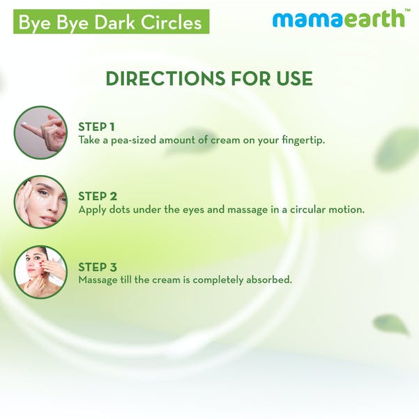 Mamaearth Bye Bye Dark Circles Eye Cream Mamaearth Bye Bye Dark Circles Eye Cream