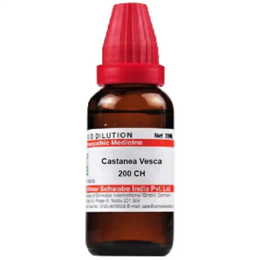 Dr. Willmar Schwabe India Castanea Vesca Dilution Dr. Willmar Schwabe India Castanea Vesca Dilution