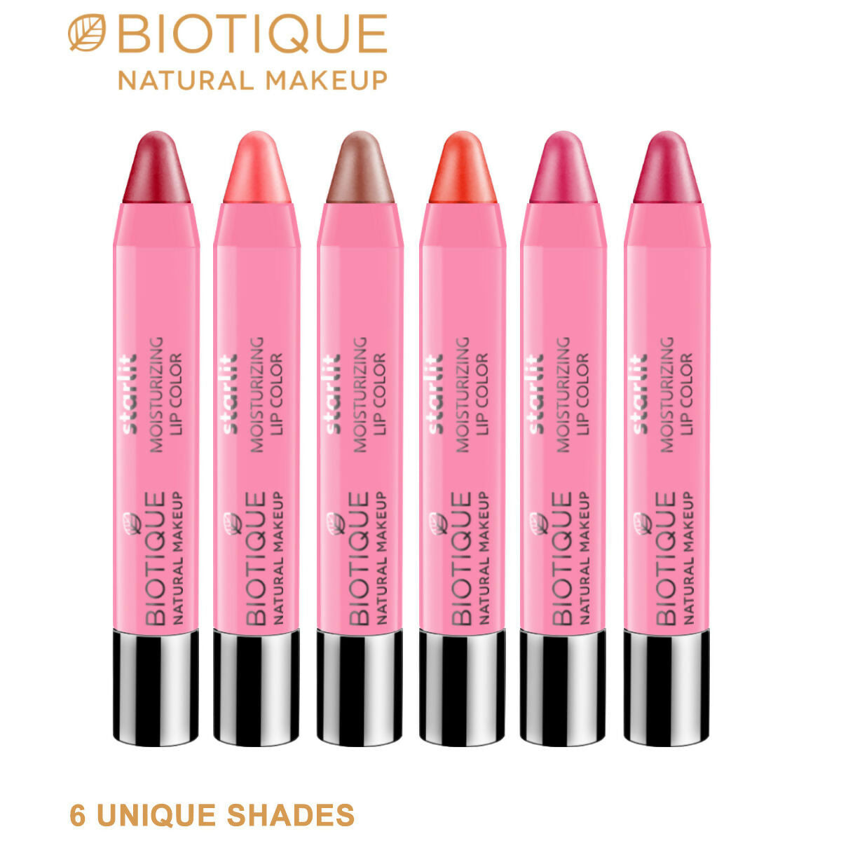 Biotique Starlit Moisturising Lipstick - Coral Dew Biotique Starlit Moisturising Lipstick - Coral Dew