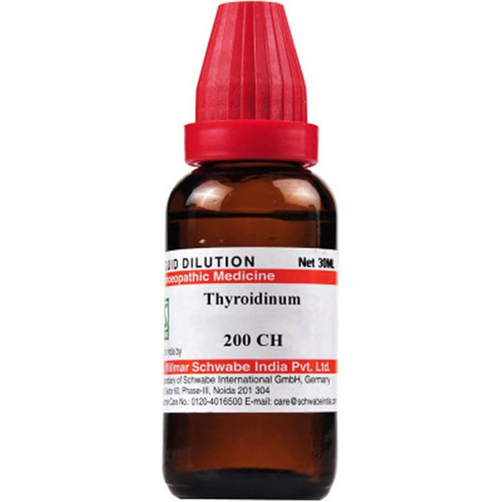 Dr. Willmar Schwabe India Thyroidinum Dilution Dr. Willmar Schwabe India Thyroidinum Dilution