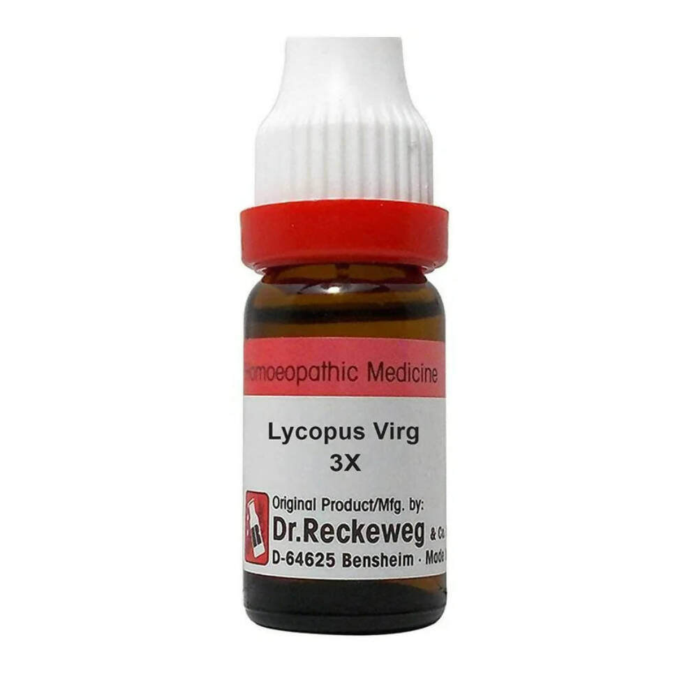 Dr. Reckeweg Lycopus Virg Dilution - Safuron Naturals Dr. Reckeweg Lycopus Virg Dilution - Safuron Naturals