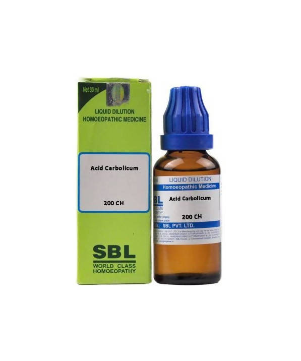 SBL Homeopathy Acid Carbolicum Dilution - Safuron SBL Homeopathy Acid Carbolicum Dilution - Safuron