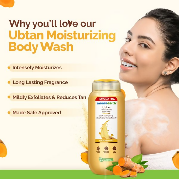 Mamaearth Ubtan Moisturizing Body Wash Mamaearth Ubtan Moisturizing Body Wash