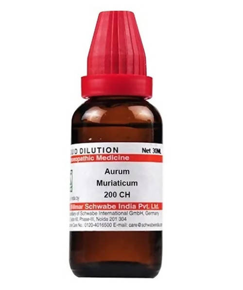 Dr. Willmar Schwabe India Aurum Muriaticum Dilution Dr. Willmar Schwabe India Aurum Muriaticum Dilution