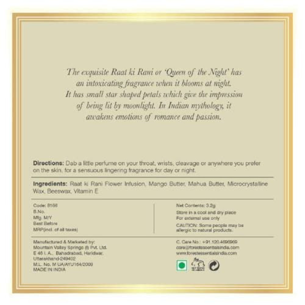 Forest Essentials Solid Perfume Raat Ki Rani Forest Essentials Solid Perfume Raat Ki Rani