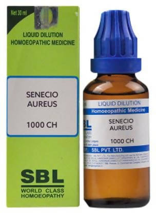 SBL Homeopathy Senecio Aureus Dilution SBL Homeopathy Senecio Aureus Dilution