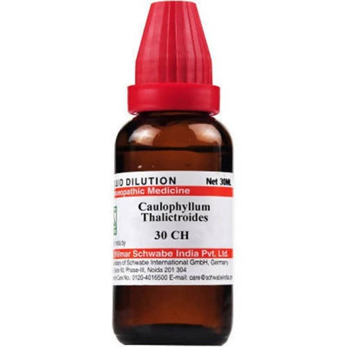Dr. Willmar Schwabe India Caulophyllum Thalictroides Dilution Dr. Willmar Schwabe India Caulophyllum Thalictroides Dilution