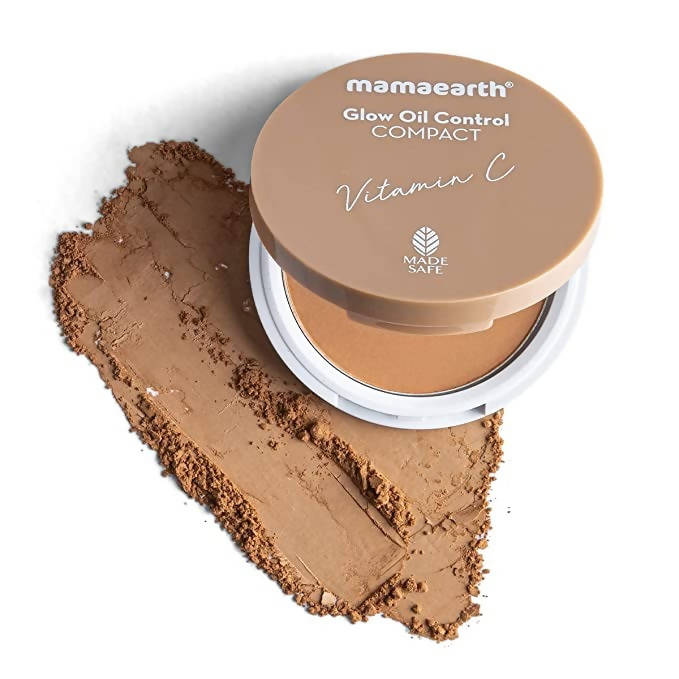 Mamaearth Glow Oil Control Compact With SPF 30 (Almond Glow) Mamaearth Glow Oil Control Compact With SPF 30 (Almond Glow)