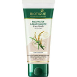 Biotique Advanced Ayurveda Rice Water & Niacinamide Gel Face Wash - Safuron