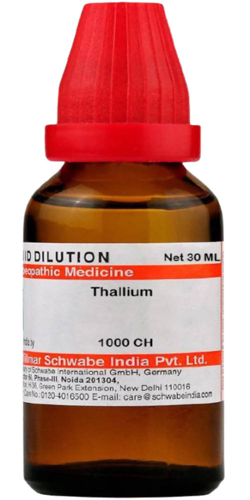 Dr. Willmar Schwabe India Thallium Dilution Dr. Willmar Schwabe India Thallium Dilution