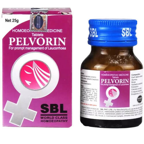 SBL Homeopathy Pelvorin Tablets - Safuron