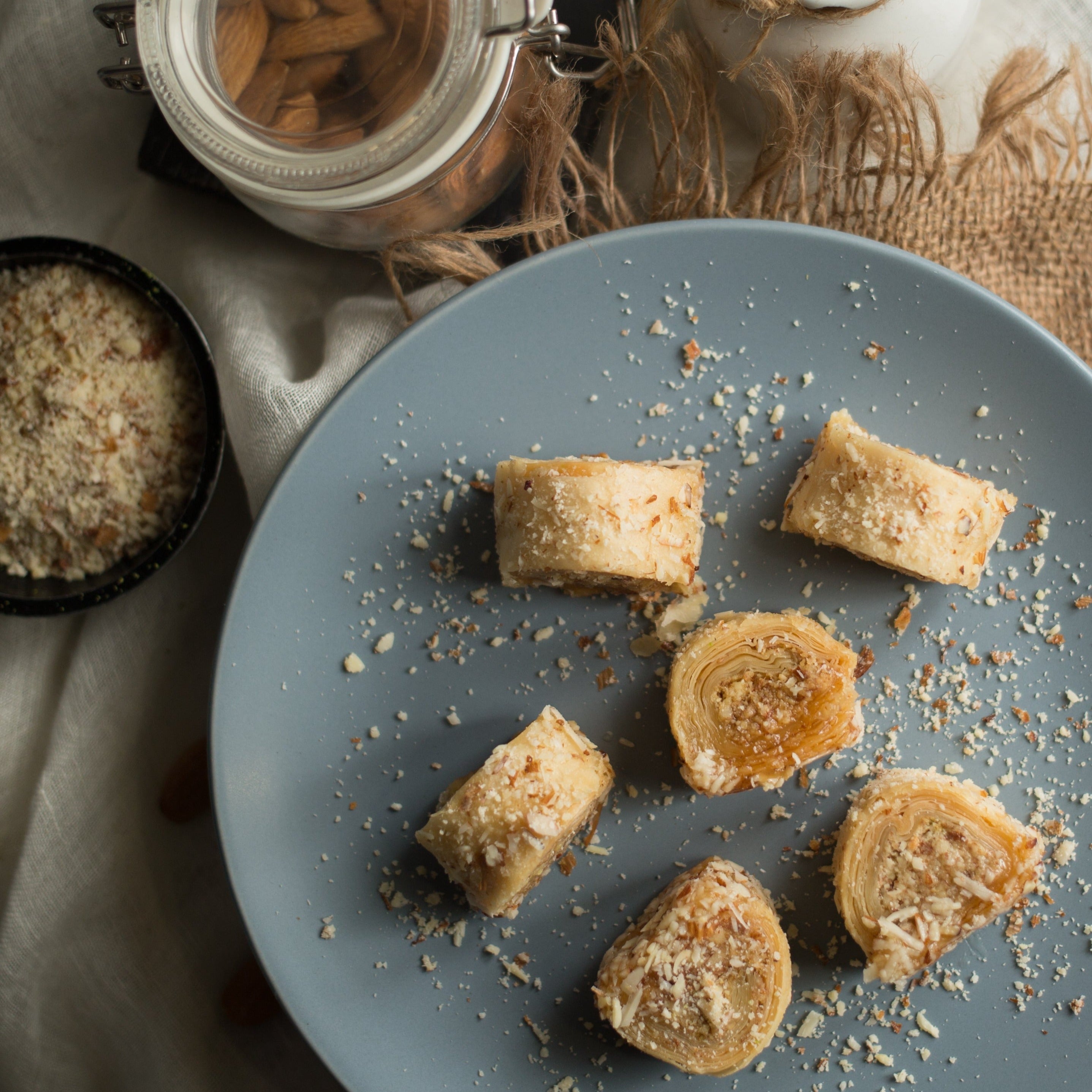 Almond House Flaky Almond Turkish Roll - Safuron