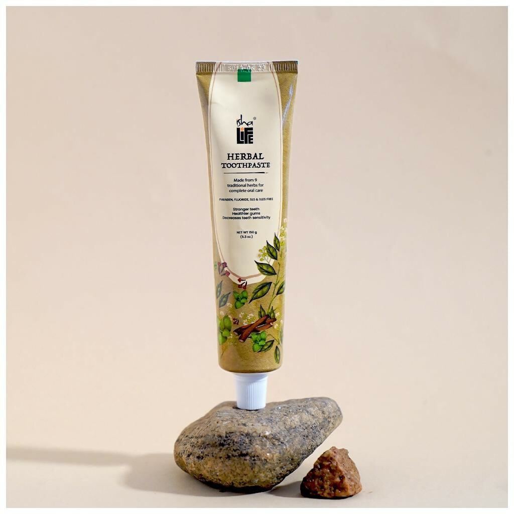Isha Life Herbal Toothpaste & Tooth Powder Combo Isha Life Herbal Toothpaste & Tooth Powder Combo