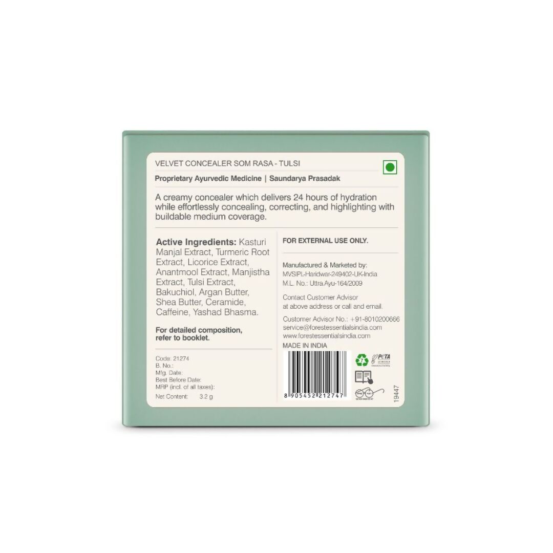 Forest Essentials Som Rasa Velvet Concealer Tulsi Forest Essentials Som Rasa Velvet Concealer Tulsi