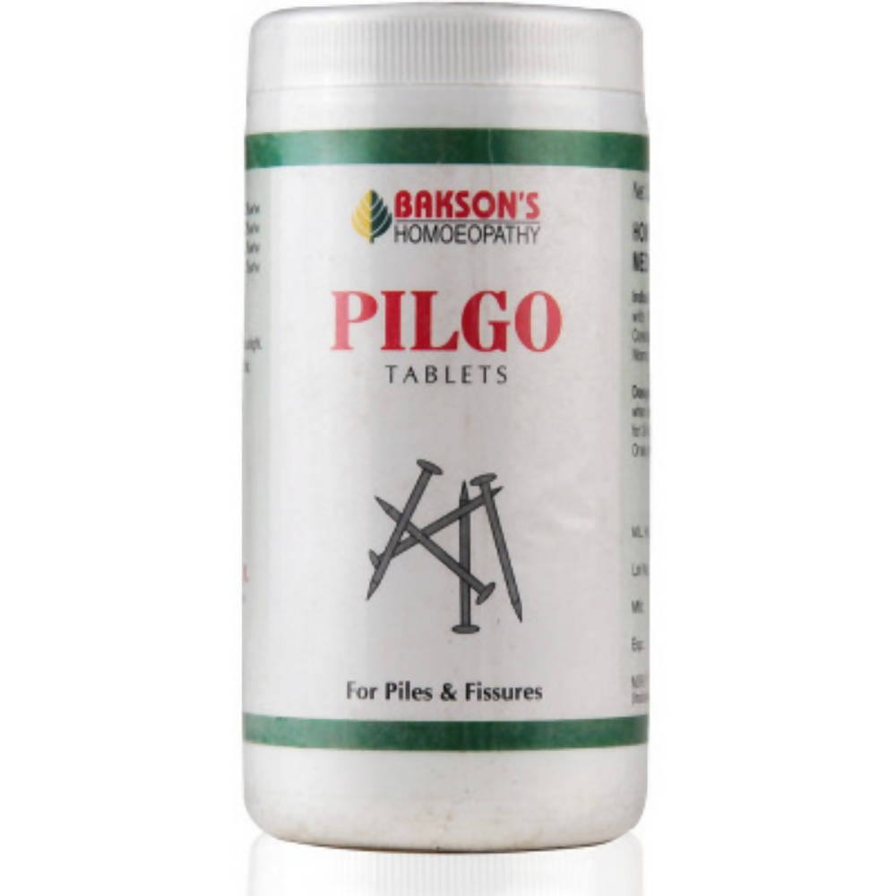 Bakson's Homeopathy Pilgo Tablets 200 tablets Bakson's Homeopathy Pilgo Tablets 200 tablets