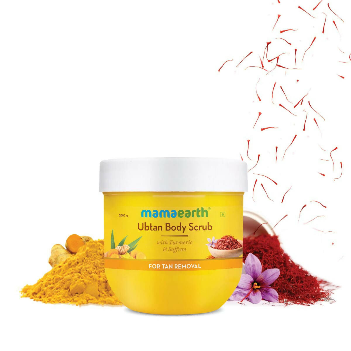 Mamaearth Ubtan Face Mask & Body Scrub with Turmeric & Saffron Combo For Tan Removal Mamaearth Ubtan Face Mask & Body Scrub with Turmeric & Saffron Combo For Tan Removal