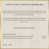Forest Essentials White Lily Body Care Duo (Jasmine) Box