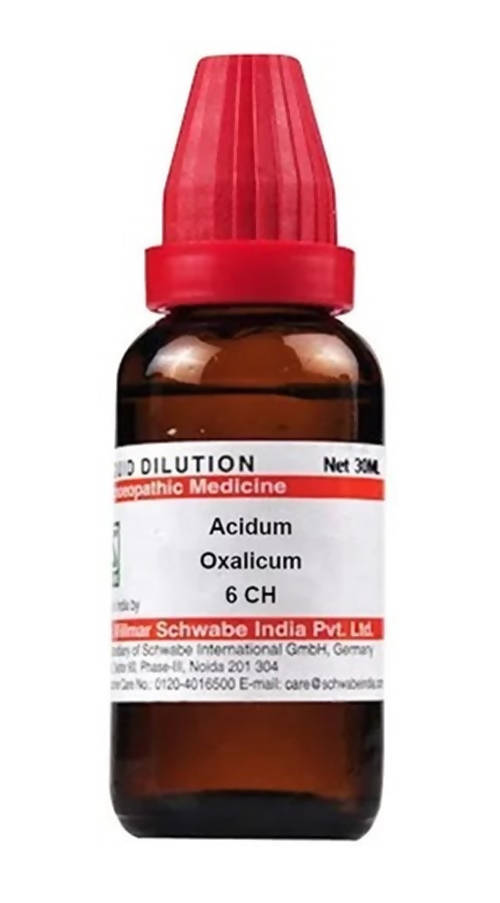 Dr. Willmar Schwabe India Acidum Oxalicum Dilution Dr. Willmar Schwabe India Acidum Oxalicum Dilution