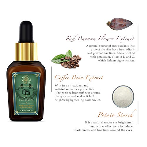 Forest Essentials Under Eye Serum Red Banana Flower & Potato Starch Forest Essentials Under Eye Serum Red Banana Flower & Potato Starch