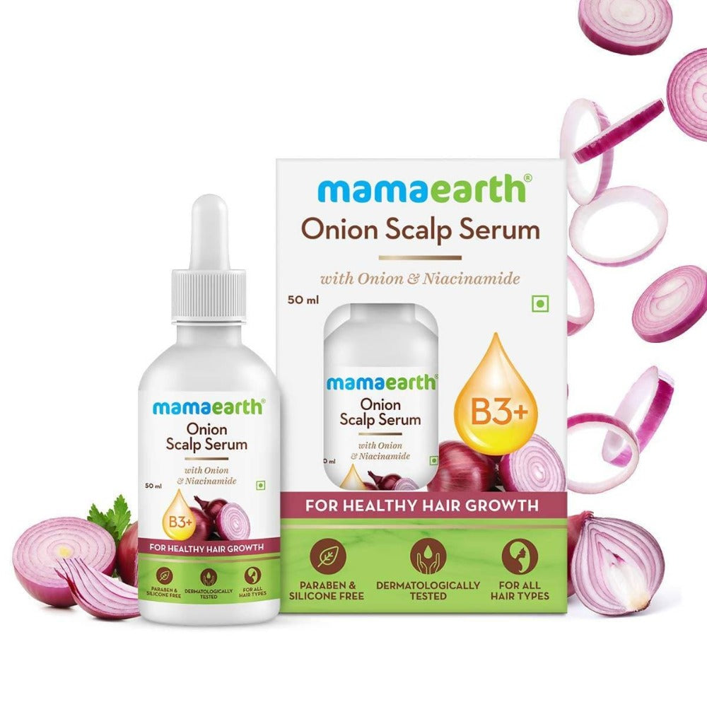 Mamaearth Onion Scalp Serum For Healthy Hair Growth Mamaearth Onion Scalp Serum For Healthy Hair Growth