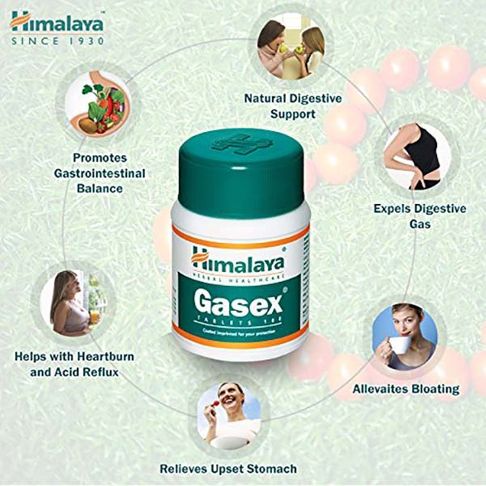 Himalaya Herbals - Gasex Tablets Himalaya Herbals - Gasex Tablets