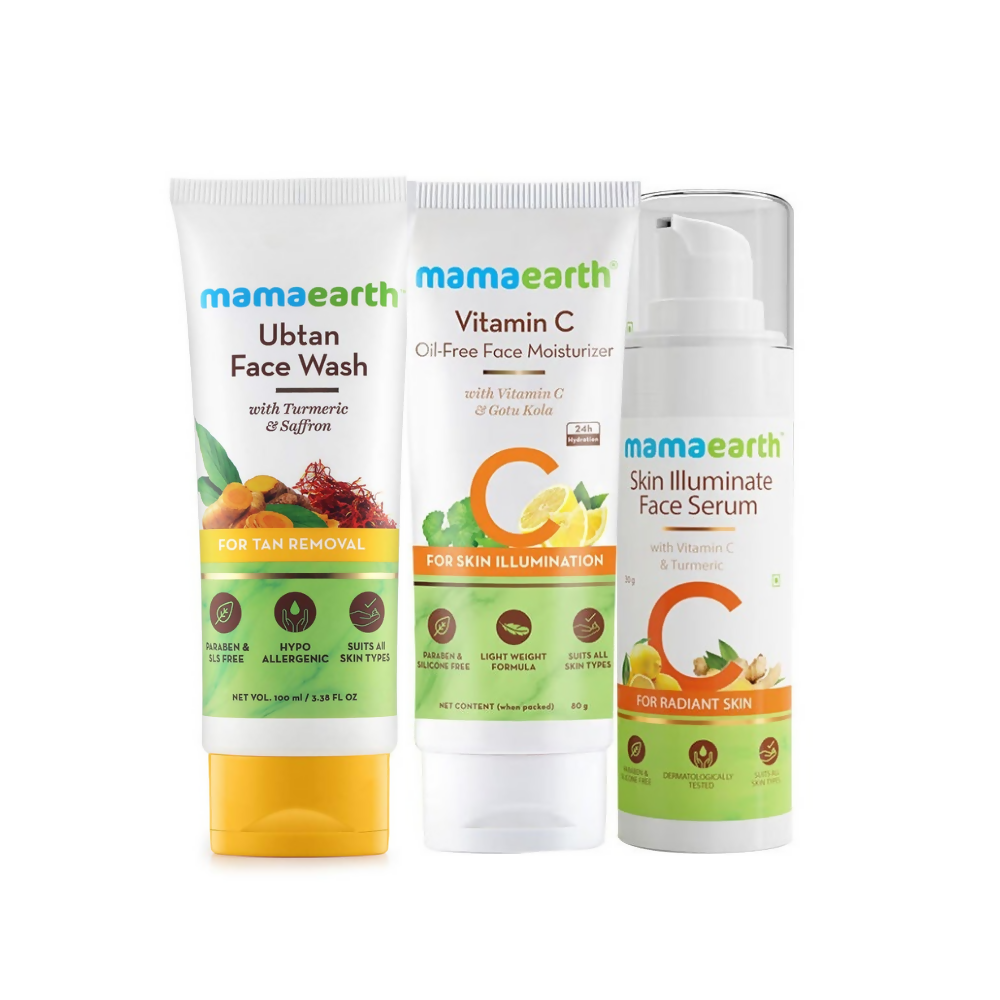 Mamaearth CSM (Cleanser, Serum, Moisturizer) Combo - Safuron