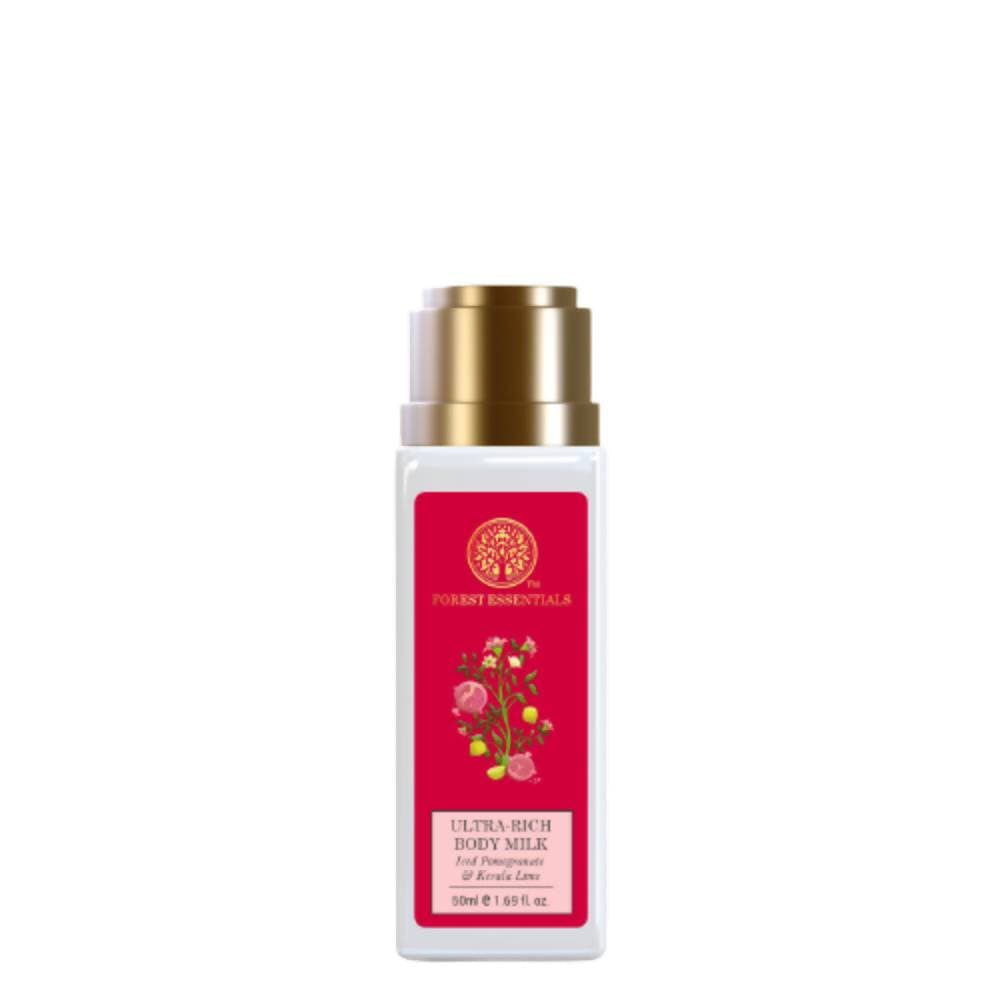Forest Essentials Ultra-Rich Body Milk Iced Pomegranate & Kerala Lime - Safuron