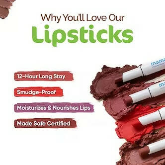 Mamaearth Moisture Matte Longstay Lipstick Berrylicious Magenta - Limited Time Offer Mamaearth Moisture Matte Longstay Lipstick Berrylicious Magenta - Limited Time Offer