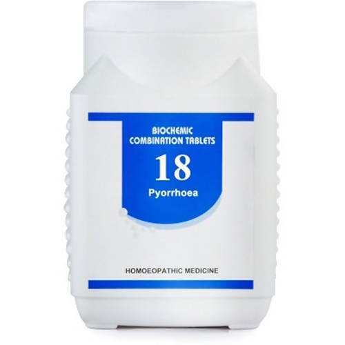 Bakson's Homeopathy Biochemic Combination 18 Tablets Bakson's Homeopathy Biochemic Combination 18 Tablets