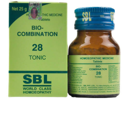 SBL Homeopathy Bio-Combination 28 Tablets - Safuron