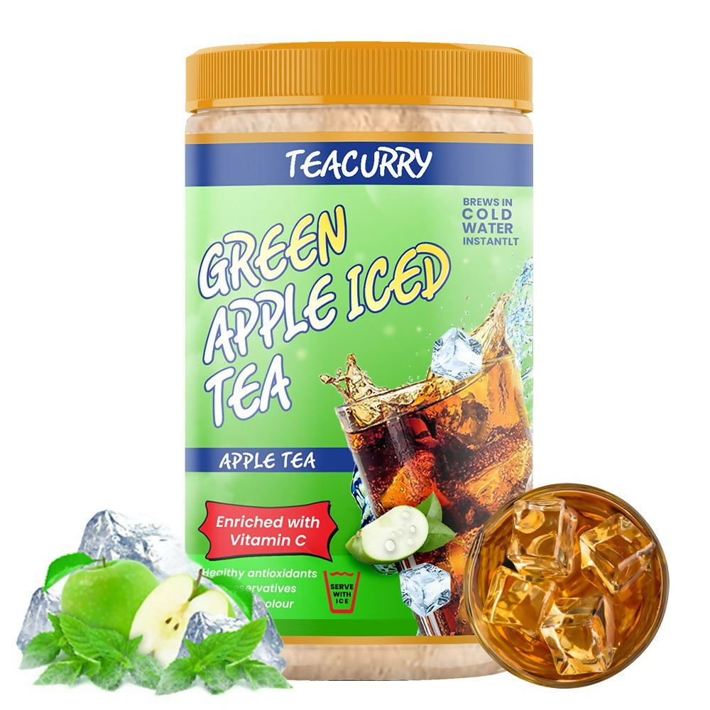 Teacurry Green Apple Instant Iced Tea Mix Teacurry