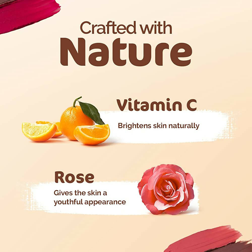Mamaearth Nourishing Natural Lip Cheek & Eye Tint with Vitamin C & Rose Mamaearth Nourishing Natural Lip Cheek & Eye Tint with Vitamin C & Rose