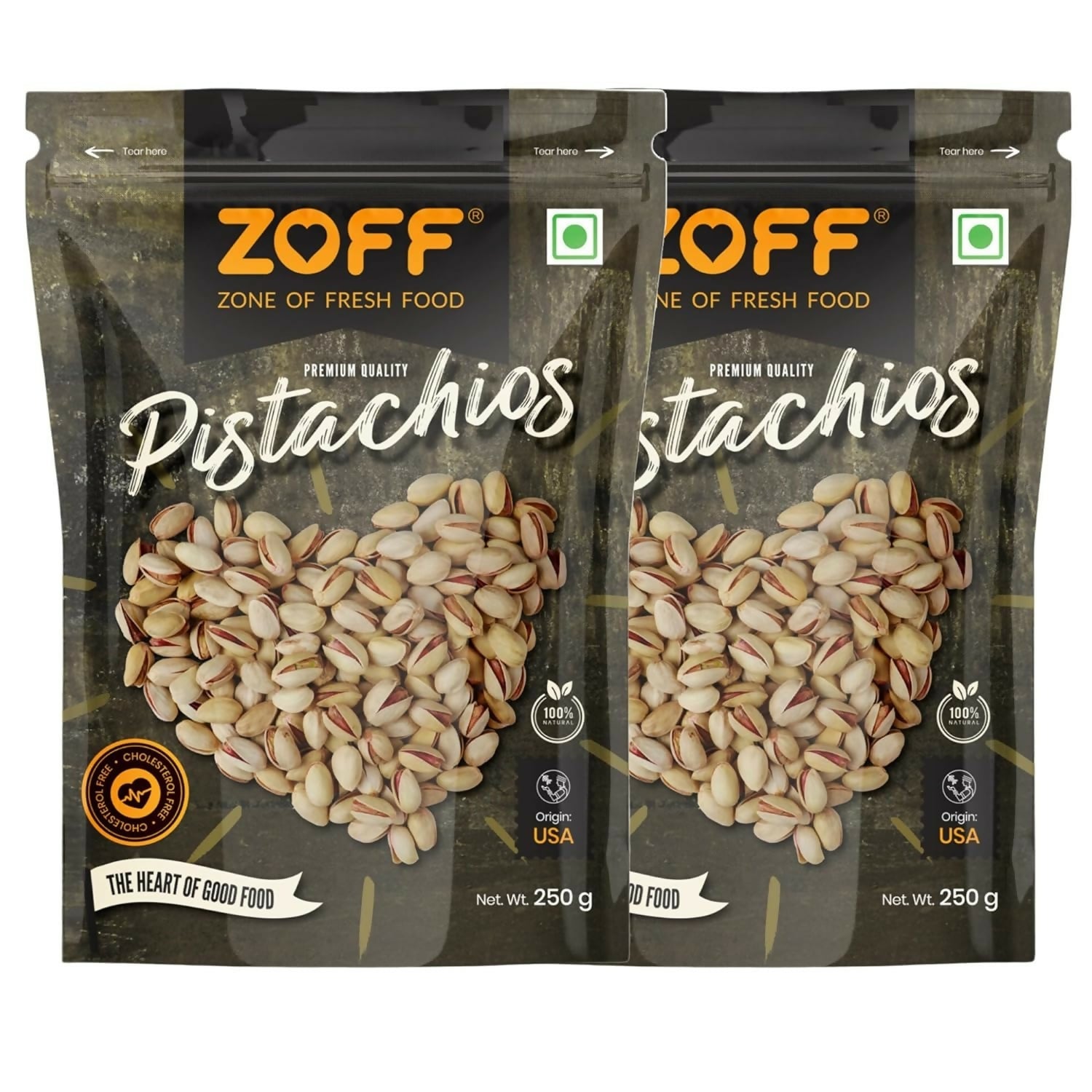 Zoff Roasted & Salted Pistachios Zoff Foods