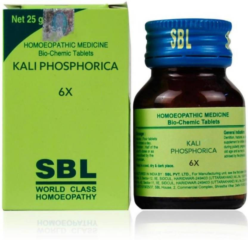 SBL Homeopathy Kali Phosphorica Biochemic Tablet SBL Homeopathy Kali Phosphorica Biochemic Tablet