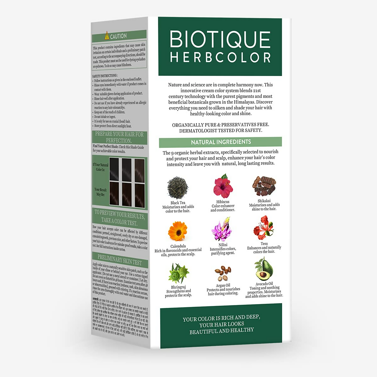 Biotique Herbcolor Conditioning Hair Colour Ammonia Free (Brown 4N ) Biotique Herbcolor Conditioning Hair Colour Ammonia Free (Brown 4N )