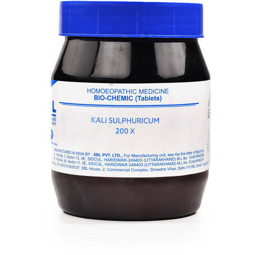 SBL Homeopathy Kali Sulphurica Tablet SBL Homeopathy Kali Sulphurica Tablet