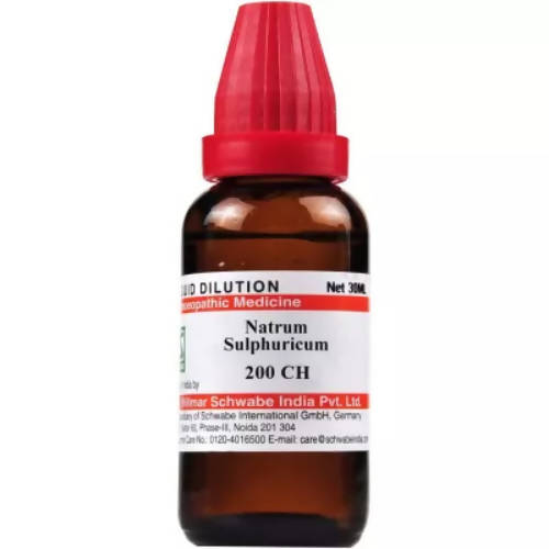 Dr. Willmar Schwabe India Natrum Sulphuricum Dilution - Safuron Naturals Dr. Willmar Schwabe India Natrum Sulphuricum Dilution - Safuron Naturals
