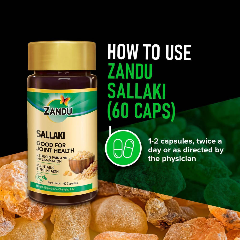 Zandu Sallaki Capsules Good For Joint Health Zandu Sallaki Capsules Good For Joint Health