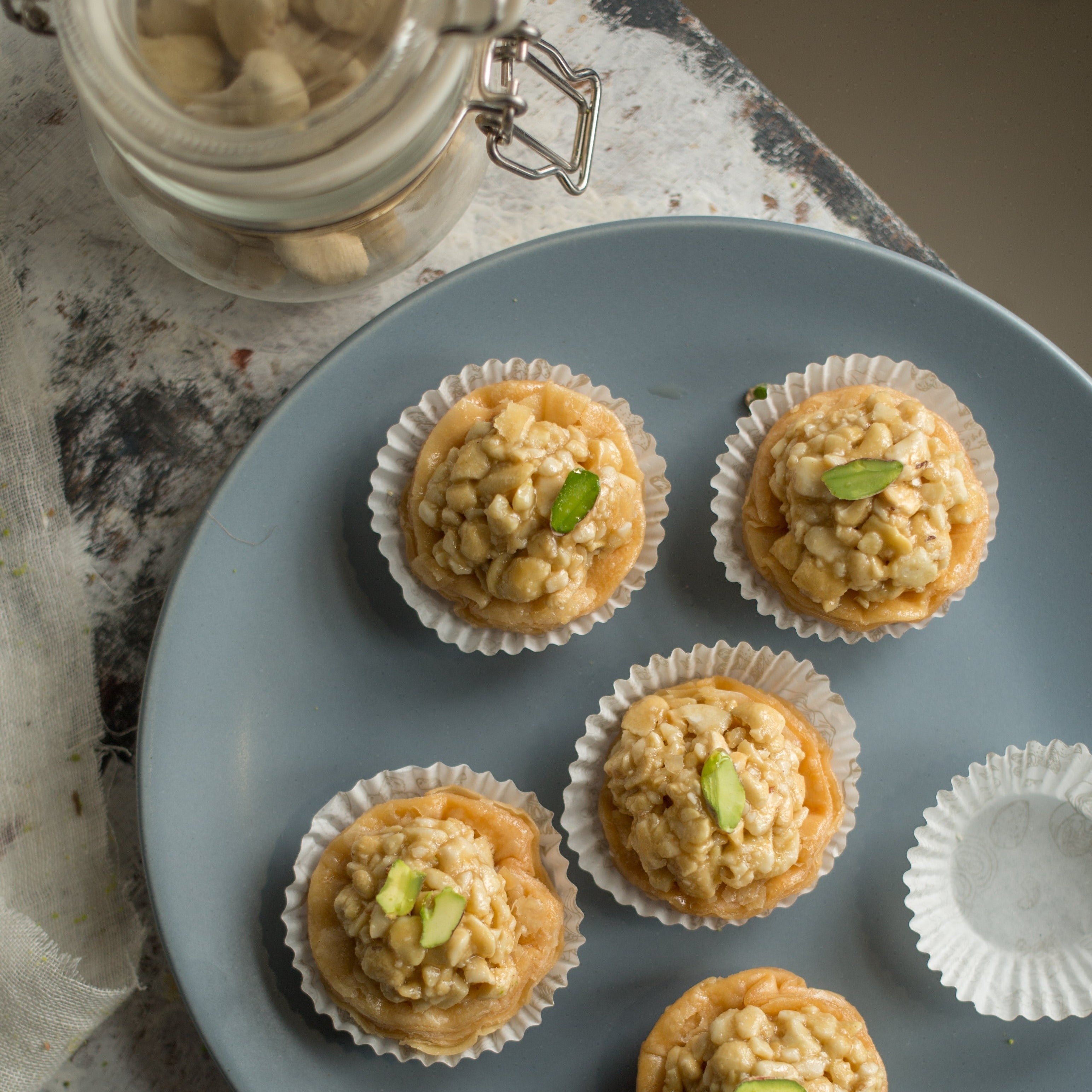 Almond House Honey Cashew Tart - Safuron