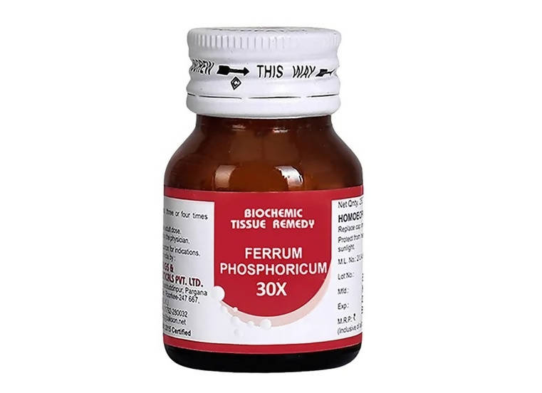 Bakson's Homeopathy Ferrum Phosphoricum Biochemic Tablets Bakson's Homeopathy Ferrum Phosphoricum Biochemic Tablets