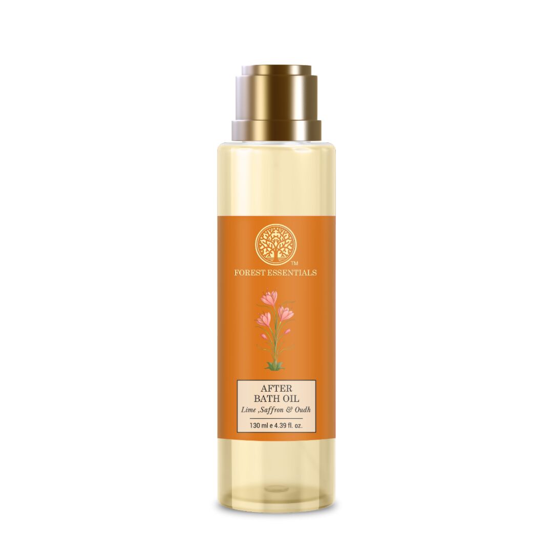 Forest Essentials After Bath Oil Lime Saffron & Oudh Forest Essentials After Bath Oil Lime Saffron & Oudh
