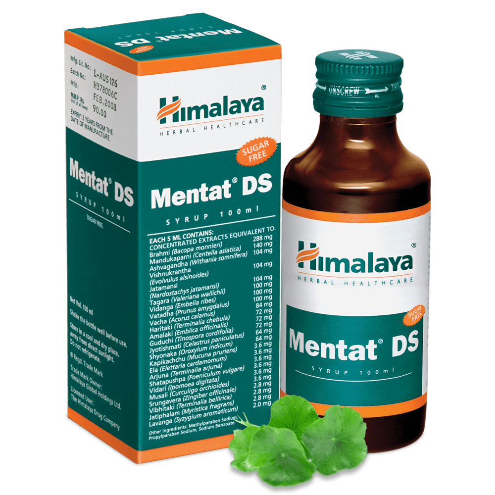 Himalaya Herbals Mentat DS Syrup (100 ml) Himalaya Herbals Mentat DS Syrup (100 ml)