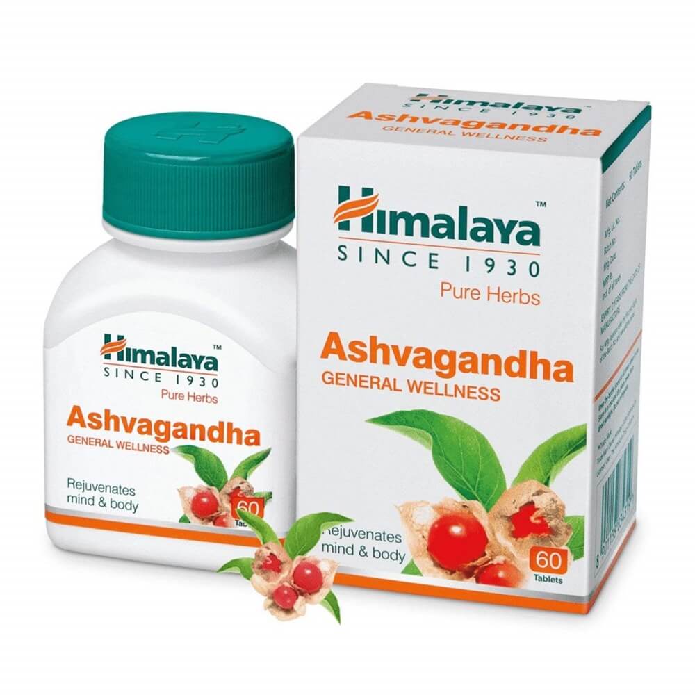 Himalaya Ashvagandha Tablets - General Wellness Himalaya Ashvagandha Tablets - General Wellness