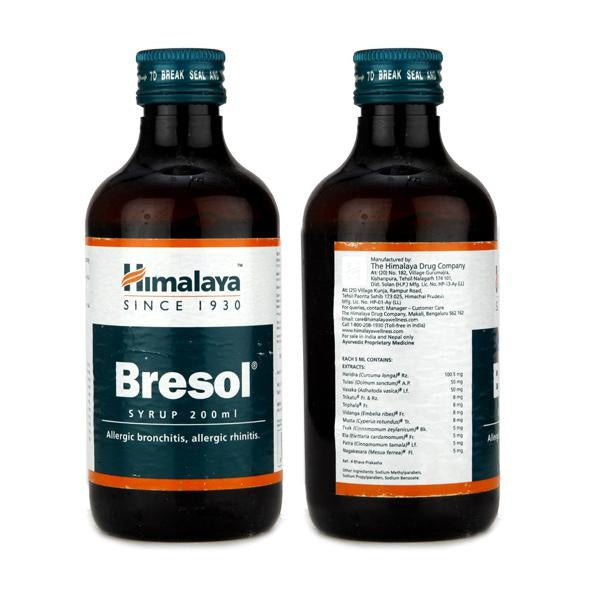 Himalaya Herbals - Bresol Syrup (200 ml) Himalaya Herbals - Bresol Syrup (200 ml)