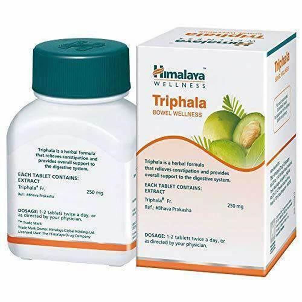 Himalaya Wellness Pure Herbs Triphala Bowel Wellness Himalaya Wellness Pure Herbs Triphala Bowel Wellness