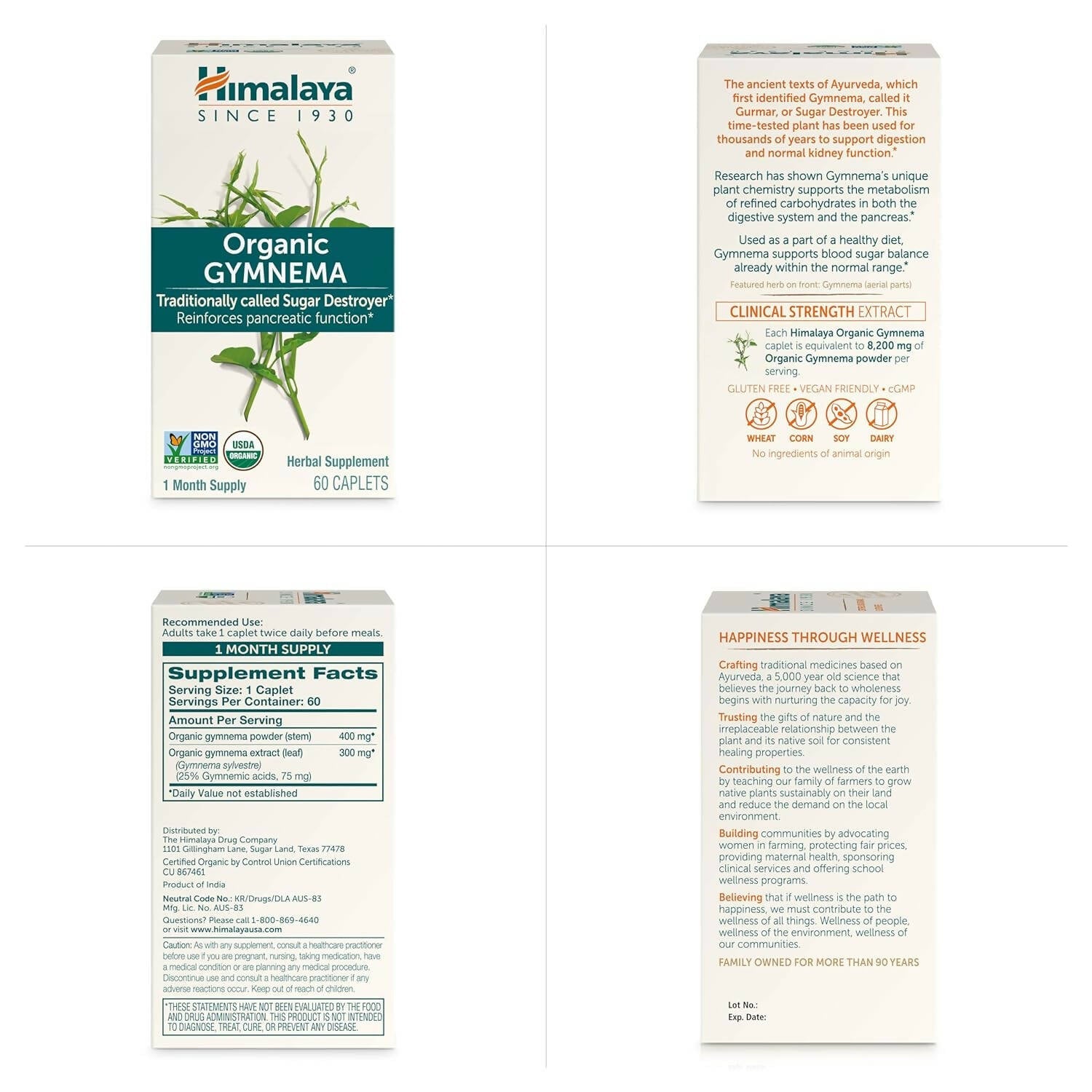 Himalaya Herbals Gymnema Caplets Himalaya Herbals Gymnema Caplets
