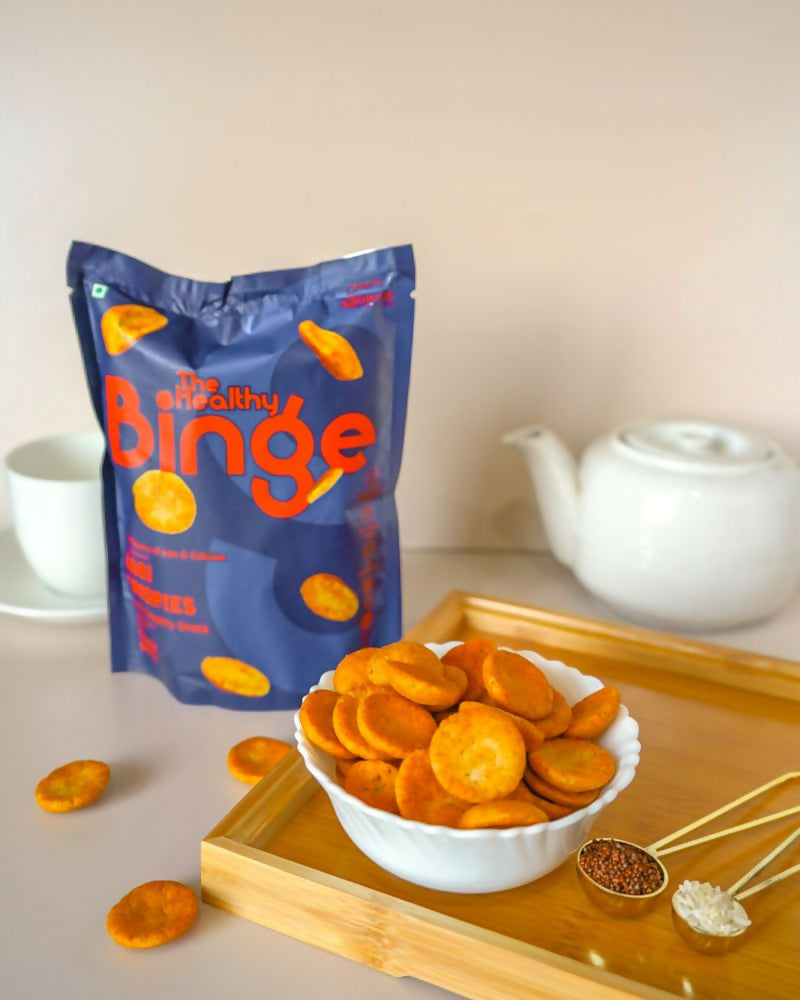 The Healthy Binge Ragi Chips | Cajun Spice The Healthy Binge